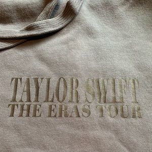Taylor Swift The Eras Tour Washed Blue Hoodie